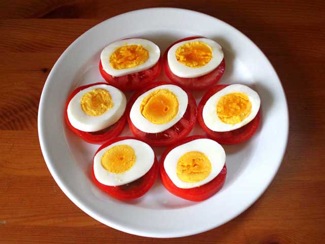 Яйца с рисом по-неаполитански