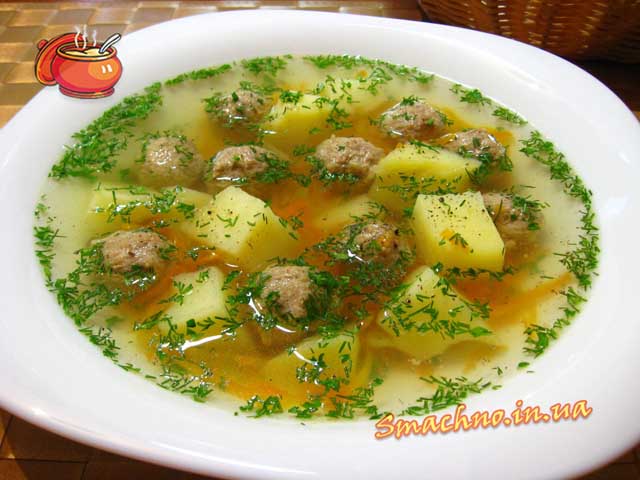 Суп с фрикадельками и цветной капустой: пошаговый рецепт с фото | Меню недели